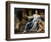 Polyhymnia, Muse of Eloquence, 17th Century-Simon Vouet-Framed Giclee Print