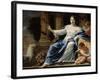 Polyhymnia, Muse of Eloquence, 17th Century-Simon Vouet-Framed Giclee Print