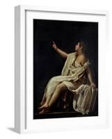 Polyhymnia, the Muse of Lyric Poetry, 1620-Giovanni Baglione-Framed Giclee Print