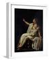 Polyhymnia, the Muse of Lyric Poetry, 1620-Giovanni Baglione-Framed Giclee Print