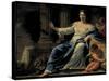 Polyhymnia-Simon Vouet-Stretched Canvas