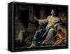Polyhymnia-Simon Vouet-Framed Stretched Canvas