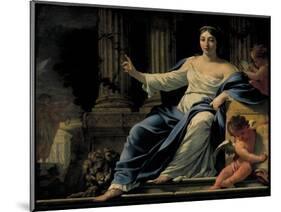 Polyhymnia-Simon Vouet-Mounted Giclee Print