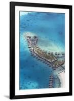 Polynesia Aerial View-GDVCOM-Framed Photographic Print