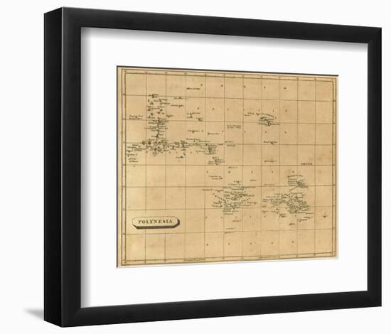 Polynesia, c.1812-Aaron Arrowsmith-Framed Art Print