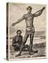 Polynesia, Tahiti Fishermen, 1880-null-Stretched Canvas