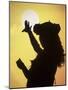 Polynesian Dancer, Ahu Tahai, Easter Island-Angelo Cavalli-Mounted Photographic Print