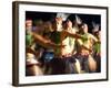 Polynesian Dancers, Rarotonga, Cook Islands, South Pacific-Doug Pearson-Framed Photographic Print