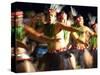 Polynesian Dancers, Rarotonga, Cook Islands, South Pacific-Doug Pearson-Stretched Canvas