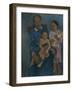 Polynesian Woman with Children, 1901-Paul Gauguin-Framed Giclee Print