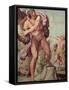 Polyphemus Attacking Acis and Galatea, 1597-1604-Annibale Carracci-Framed Stretched Canvas