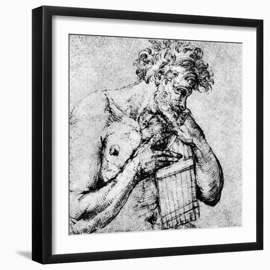 Polyphemus, C1515-Titian (Tiziano Vecelli)-Framed Premium Giclee Print