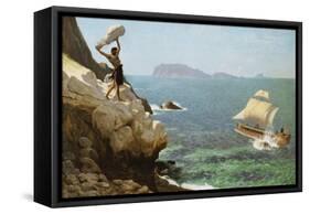 Polyphemus-Jean Leon Gerome-Framed Stretched Canvas