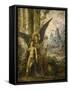 Polyptique : La Vie de l'humanité-Gustave Moreau-Framed Stretched Canvas