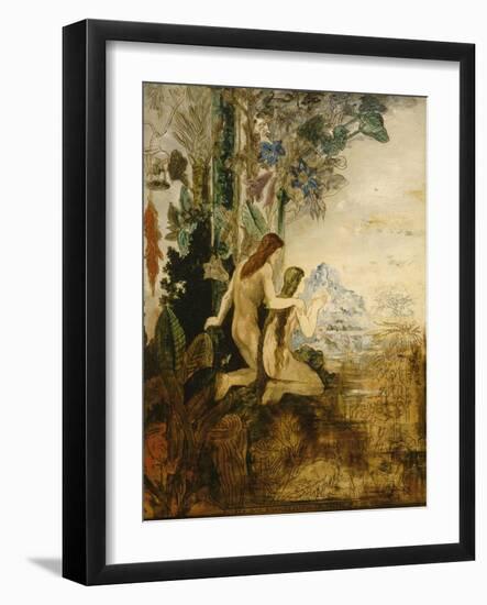 Polyptique : La Vie de l'humanité-Gustave Moreau-Framed Giclee Print