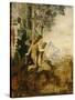 Polyptique : La Vie de l'humanité-Gustave Moreau-Stretched Canvas