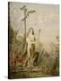 Polyptique : La Vie de l'humanité-Gustave Moreau-Stretched Canvas