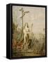 Polyptique : La Vie de l'humanité-Gustave Moreau-Framed Stretched Canvas