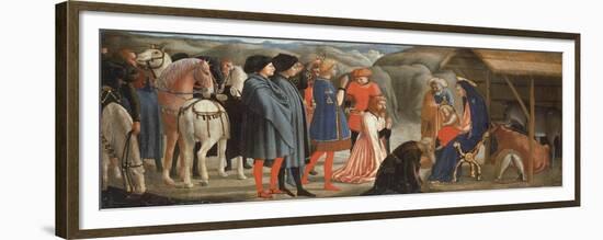 Polyptych of Adoration of the Magi-Tommaso Masaccio-Framed Premium Giclee Print