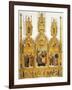 Polyptych of Coronation of Virgin, 1462-1466-null-Framed Giclee Print