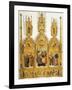 Polyptych of Coronation of Virgin, 1462-1466-null-Framed Giclee Print