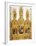 Polyptych of Coronation of Virgin, 1462-1466-null-Framed Giclee Print