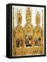 Polyptych of Coronation of Virgin, 1462-1466-null-Framed Stretched Canvas