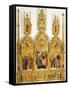 Polyptych of Coronation of Virgin, 1462-1466-null-Framed Stretched Canvas