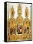 Polyptych of Coronation of Virgin, 1462-1466-null-Framed Stretched Canvas