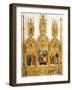 Polyptych of Coronation of Virgin, 1462-1466-null-Framed Giclee Print