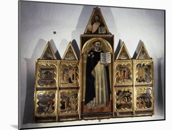 Polyptych of San Domenico and Hagiographic Scenes of His Life, 1344-1345-Francesco Traini-Mounted Giclee Print