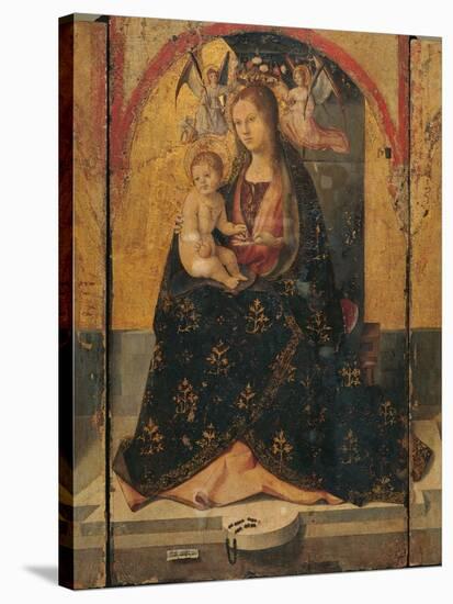 Polyptych of St Gregory-Antonello da Messina-Stretched Canvas