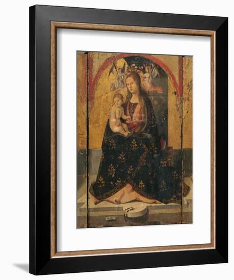 Polyptych of St Gregory-Antonello da Messina-Framed Giclee Print