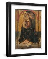 Polyptych of St Gregory-Antonello da Messina-Framed Giclee Print