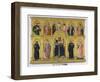 Polyptych of St. Luke, c.1449-Andrea Mantegna-Framed Giclee Print