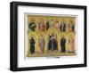 Polyptych of St. Luke, c.1449-Andrea Mantegna-Framed Giclee Print