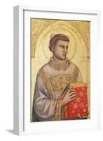 Polyptych of St Stephen, 1330 - Ca1335-Giotto di Bondone-Framed Giclee Print