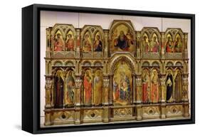 Polyptych of the Annunciation, 1357-Lorenzo Veneziano-Framed Stretched Canvas