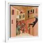 Polyptych of the Blessed Agostino Novello and Four Stories of His Life-Simone Martini-Framed Giclee Print