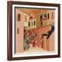 Polyptych of the Blessed Agostino Novello and Four Stories of His Life-Simone Martini-Framed Giclee Print