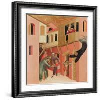 Polyptych of the Blessed Agostino Novello and Four Stories of His Life-Simone Martini-Framed Giclee Print