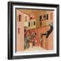 Polyptych of the Blessed Agostino Novello and Four Stories of His Life-Simone Martini-Framed Giclee Print
