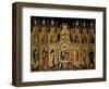 Polyptych of the Coronation of the Virgin and Saints, Jacobello del Fiore, 15th c. Italy-Jacobello del Fiore-Framed Art Print