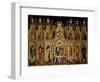 Polyptych of the Coronation of the Virgin and Saints, Jacobello del Fiore, 15th c. Italy-Jacobello del Fiore-Framed Art Print