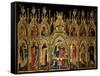 Polyptych of the Coronation of the Virgin and Saints, Jacobello del Fiore, 15th c. Italy-Jacobello del Fiore-Framed Stretched Canvas