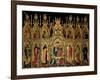 Polyptych of the Coronation of the Virgin and Saints, Jacobello del Fiore, 15th c. Italy-Jacobello del Fiore-Framed Art Print