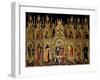 Polyptych of the Coronation of the Virgin and Saints, Jacobello del Fiore, 15th c. Italy-Jacobello del Fiore-Framed Art Print