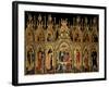 Polyptych of the Coronation of the Virgin and Saints, Jacobello del Fiore, 15th c. Italy-Jacobello del Fiore-Framed Art Print