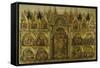 Polyptych of the Coronation of the Virgin Mary, Stories of Jesus and Stories of St Francis-Paolo Veneziano-Framed Stretched Canvas