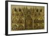 Polyptych of the Coronation of the Virgin Mary, Stories of Jesus and Stories of St Francis-Paolo Veneziano-Framed Giclee Print